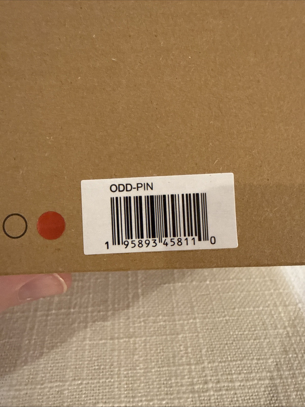 Odd. Ball Music Ball Tic Tok Limited Edition Creative All Ages Fun New ODD Red.