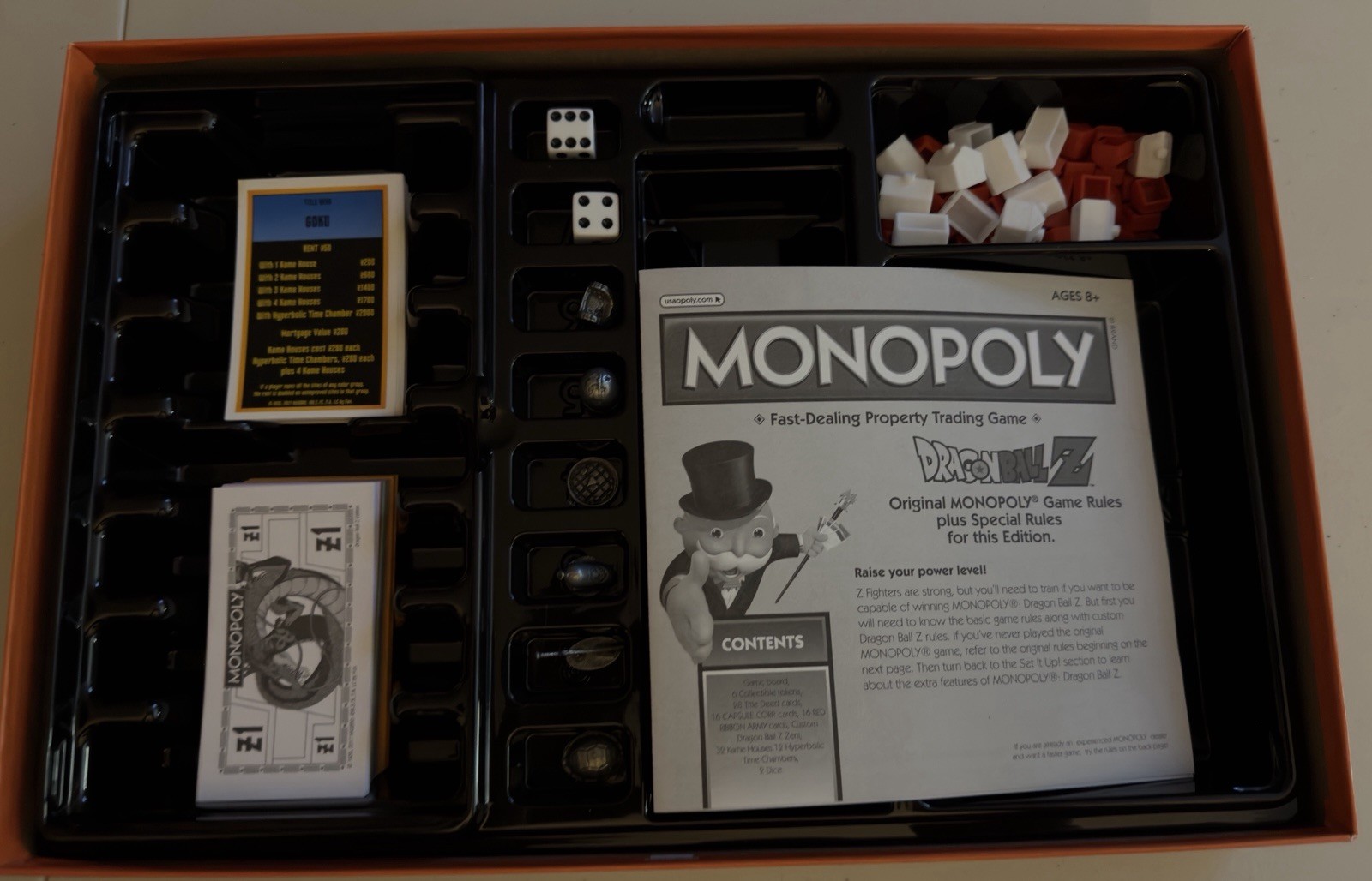 Dragon Ball Z Monopoly Anime Set Complete In Box Board Game 2017