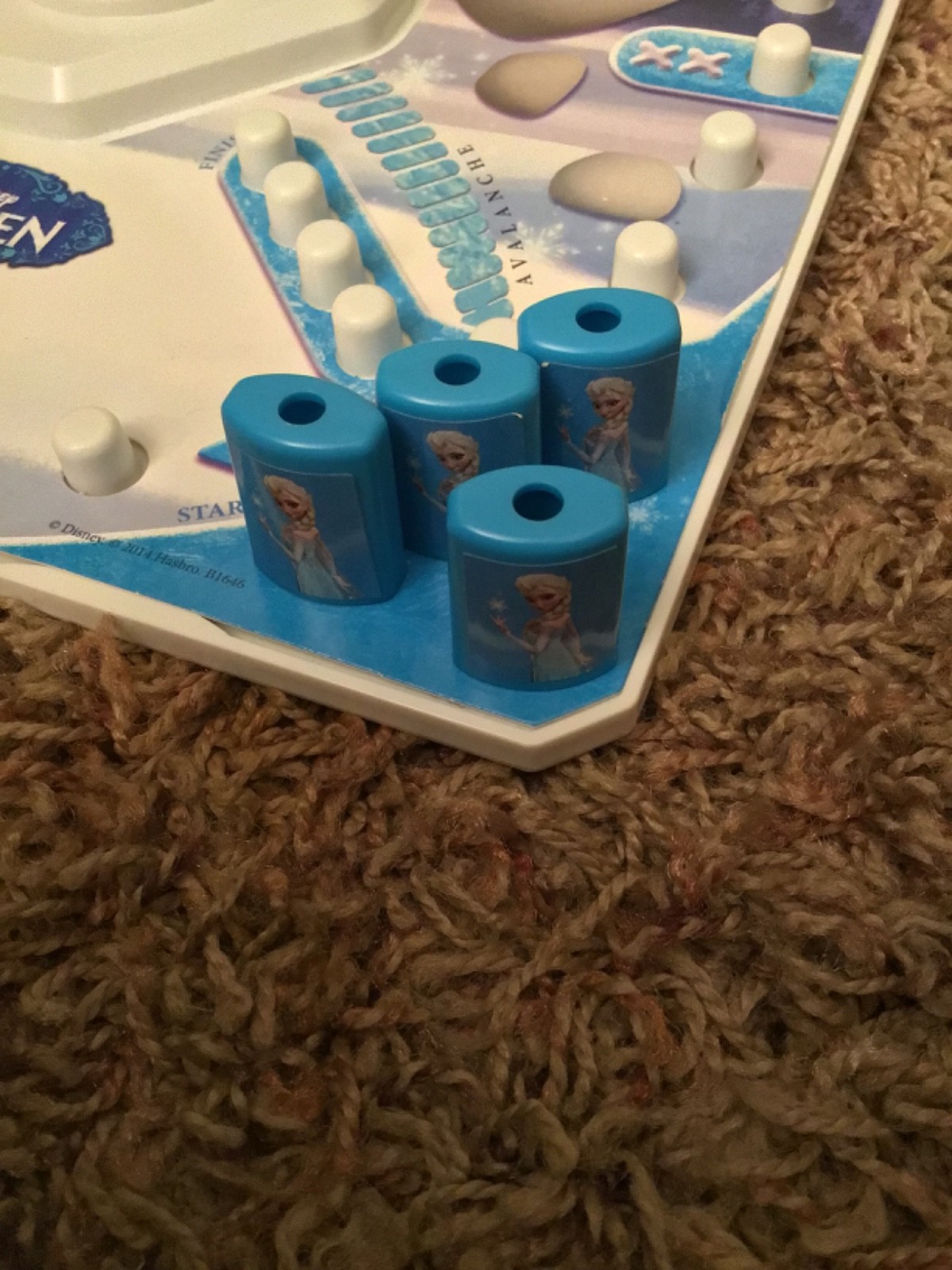 Hasbro Disney Frozen Olaf’s In Trouble Pop-O-Matic Board Game Complete