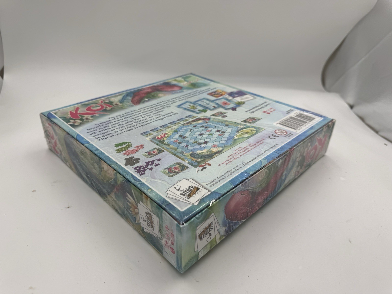 Koi Board Game, ✨✨Smirk & Laughter Games, 2018 Bill Lasek, S&D 1003 NEW ✨✨