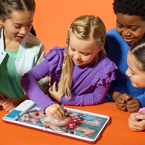 Updated Operation Game With Carrying Case And Sound Effects For Kids