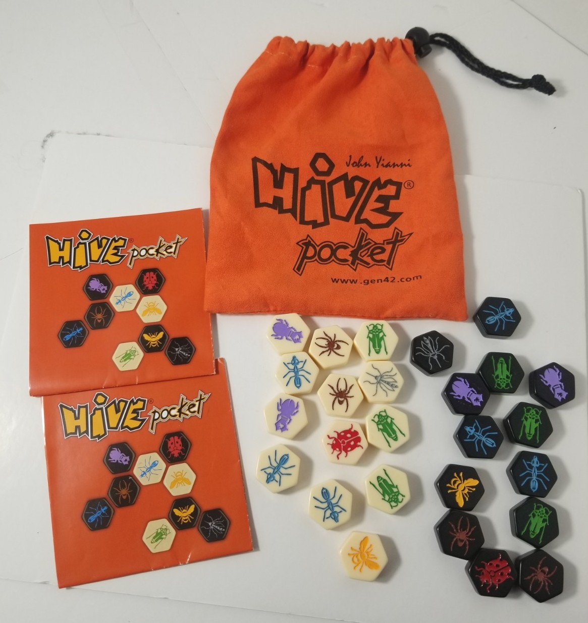 Gen42 Games Hive Pocket Bag Tile Game EX