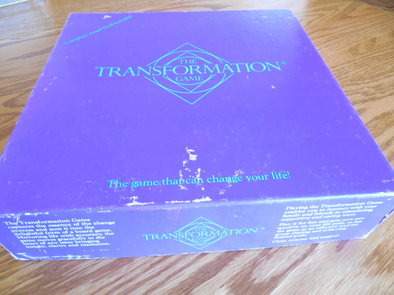 EUC Vntg 1999 U.S. Games Systems “The Transformation Game” w Complete Angel Deck