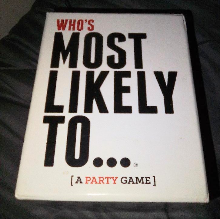 Whos Most Likely to… A Party Card Game 