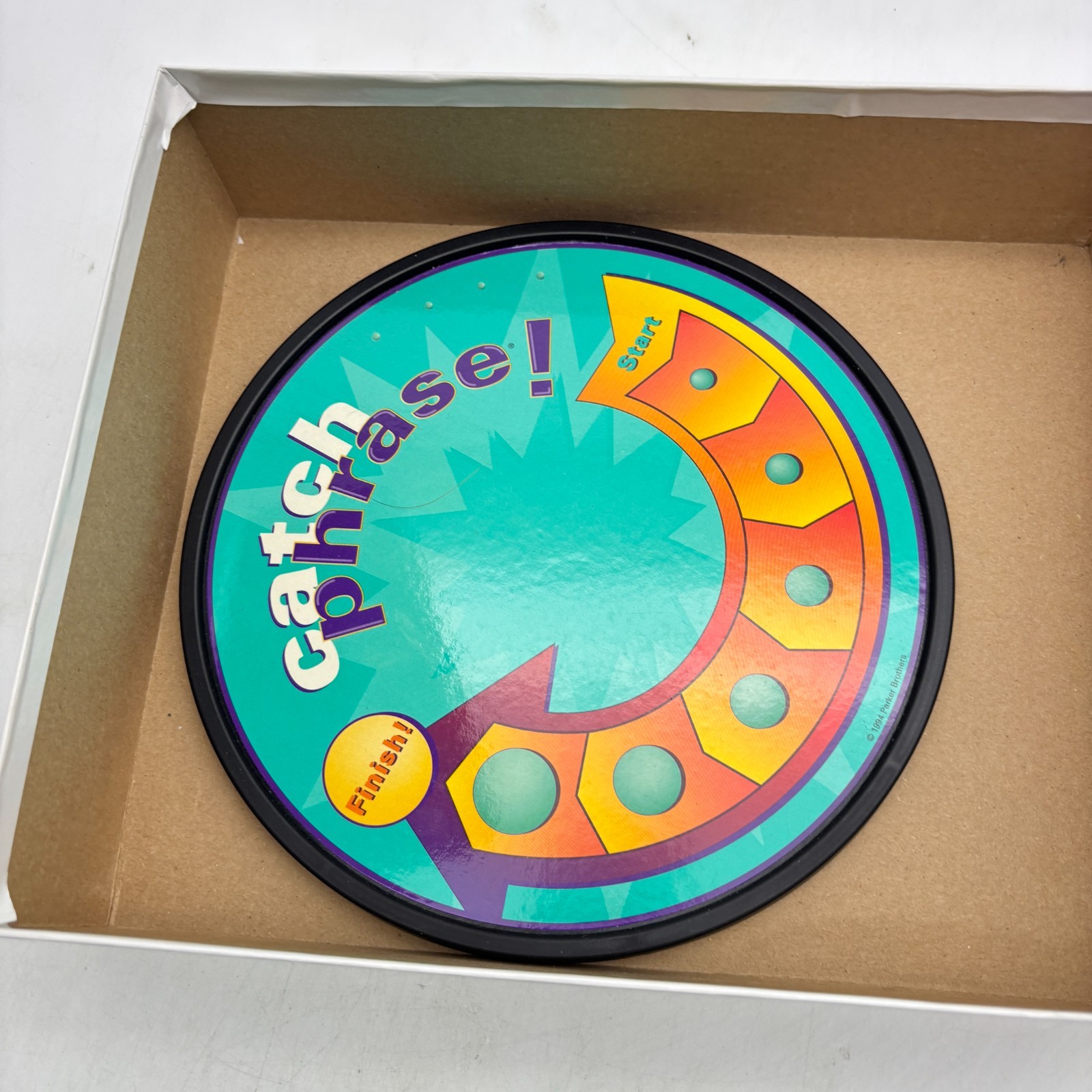 VINTAGE Catch Phrase Game COMPLETE WORKS Parker Brothers 1994 90s Words
