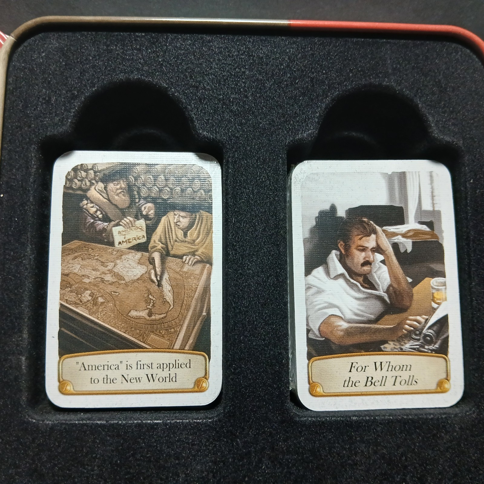 Timeline Americana Asmodee Card Trivia Game