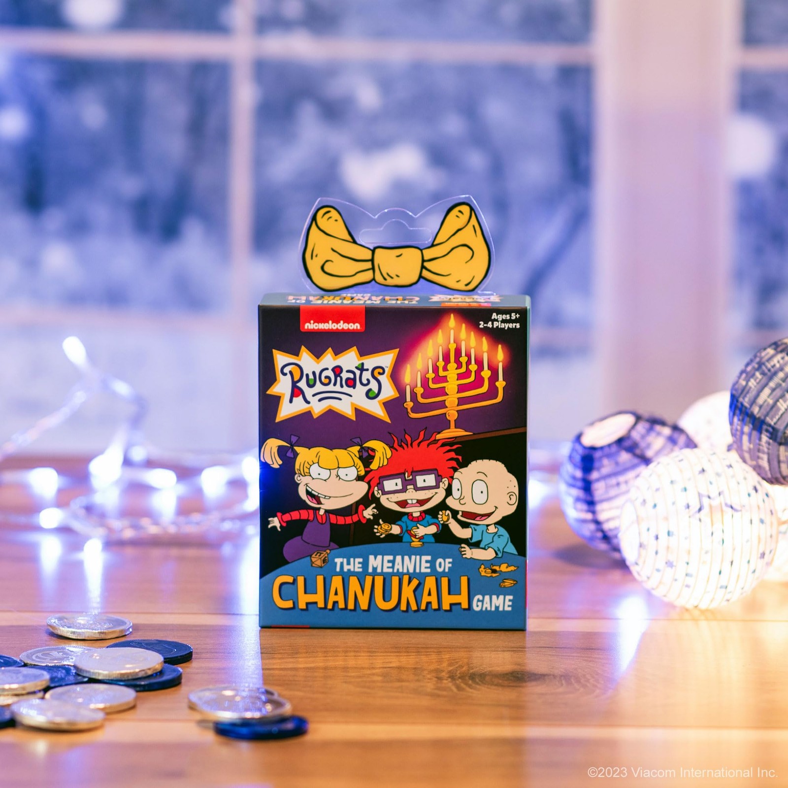 Rugrats Chanukah Tabletop Game Colorful Tile Matching For Ages 5 And Up