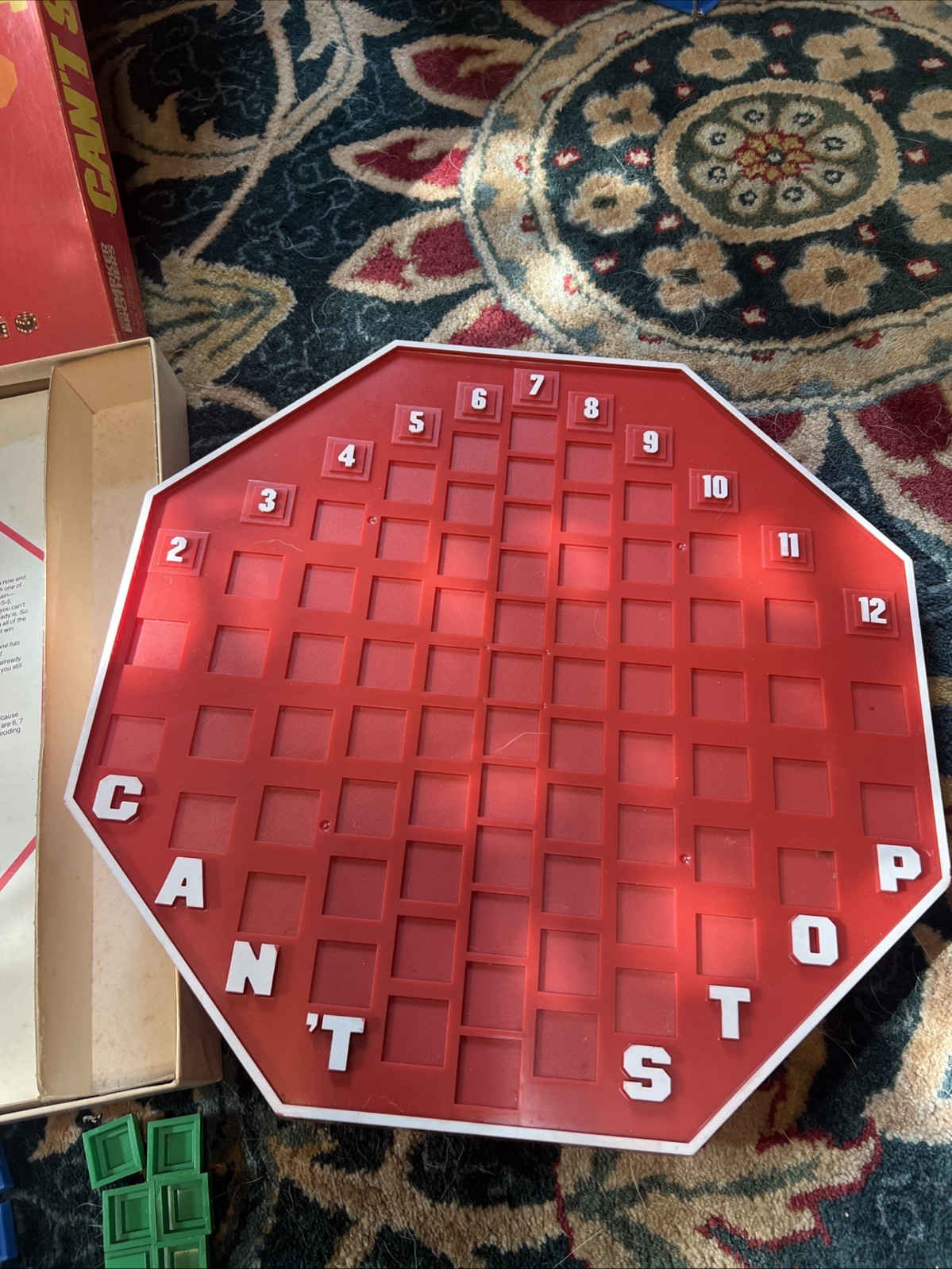 Vintage 1980 Parker Brothers: CAN’T STOP Board Game SEE DESCRIPTION PLEASE!!!