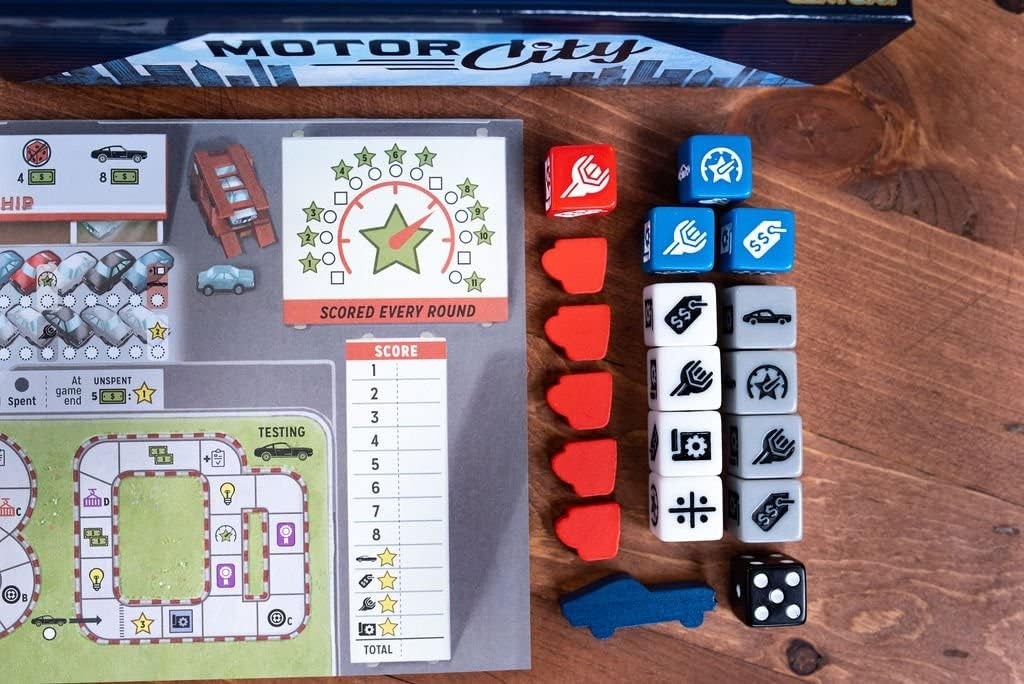 Motor City Kickstarter Edition by 25th Century Games – SEALED