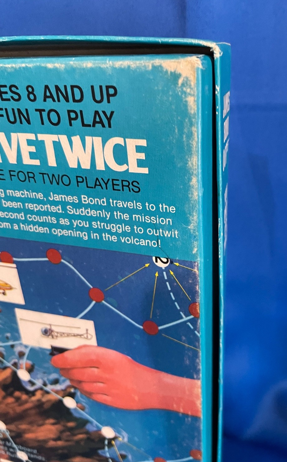 1985 James Bond 007 You Only Live Twice Board Game Victory Games Unpunched