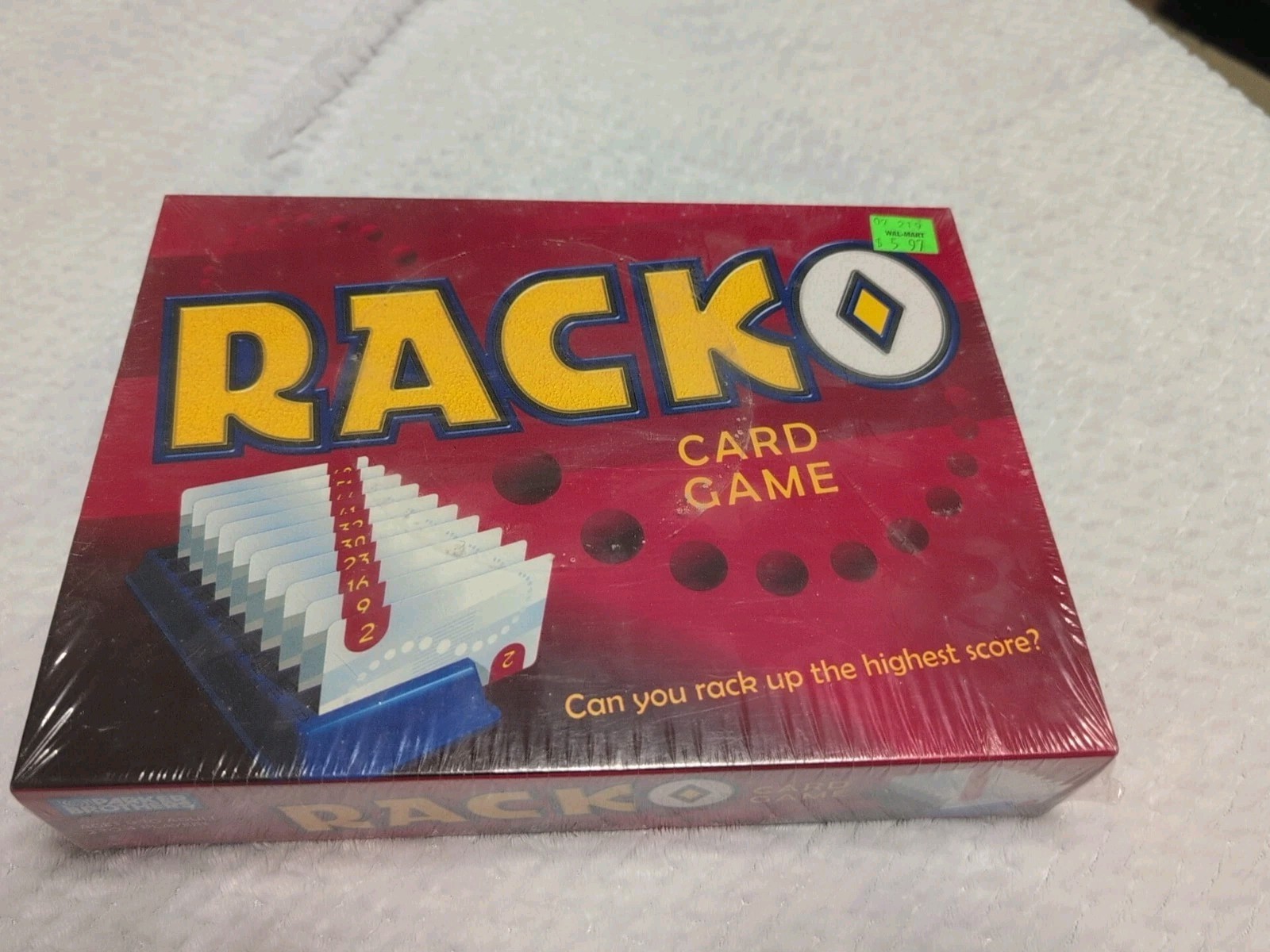 RACKO Card Board Game 1997 Vintage BRAND NEW FACTORY SEALED