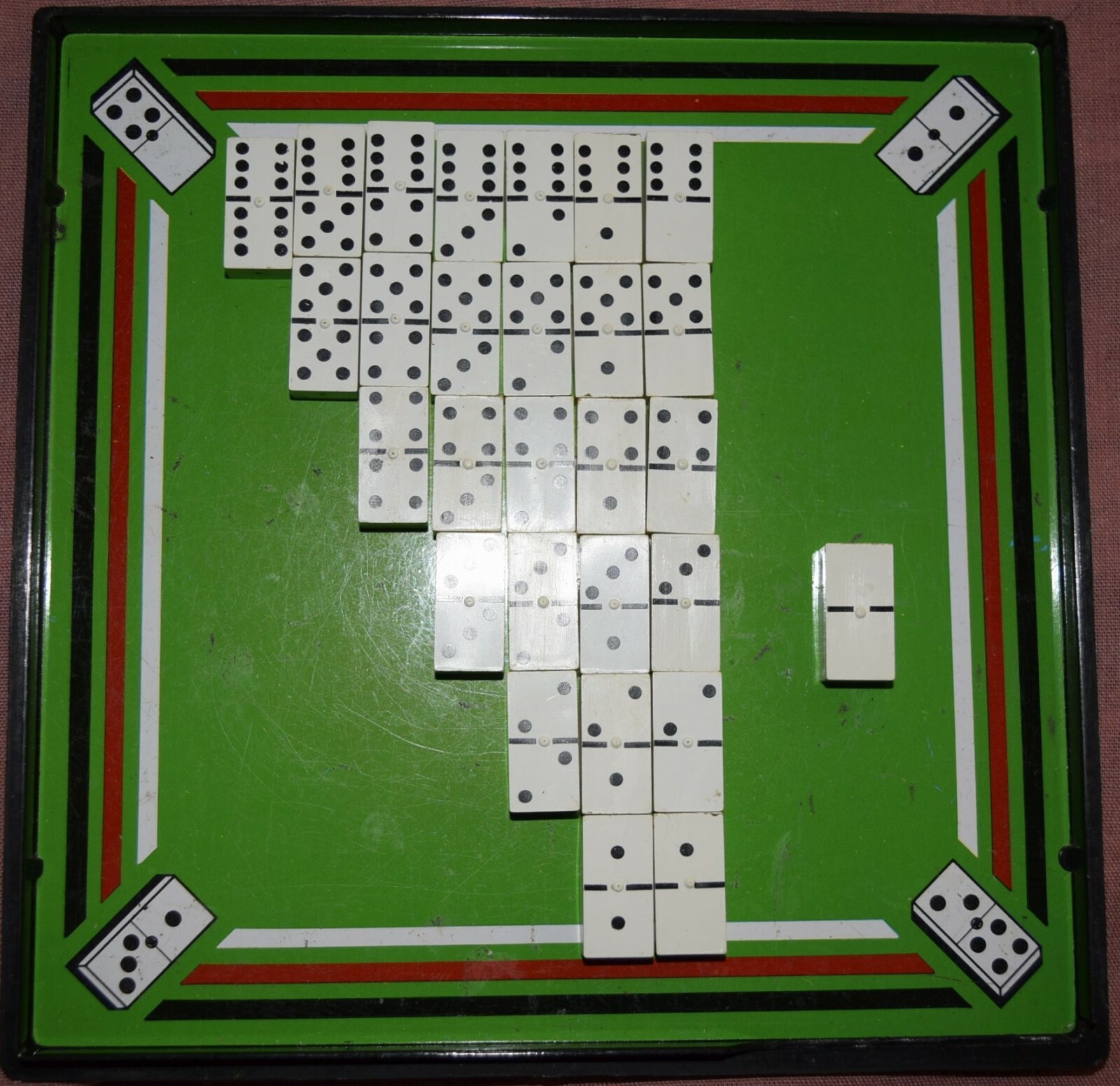 MAGNETIC TRAVEL DOMINO # 1252
