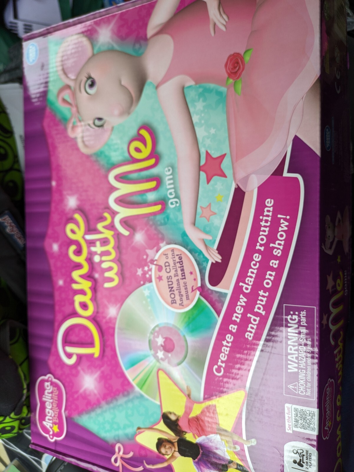 Angelina Ballerina “Dance With Me” Game by I Can Do That Games 2011 Complete