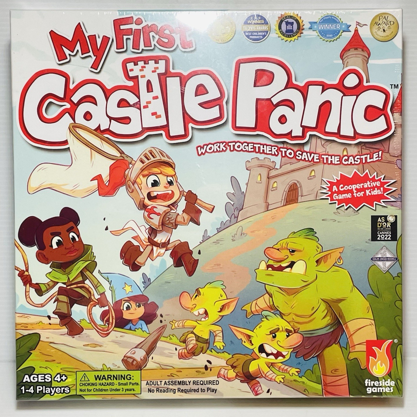 My First Castle Panic Board Game Fireside Games New & Factory Sealed.