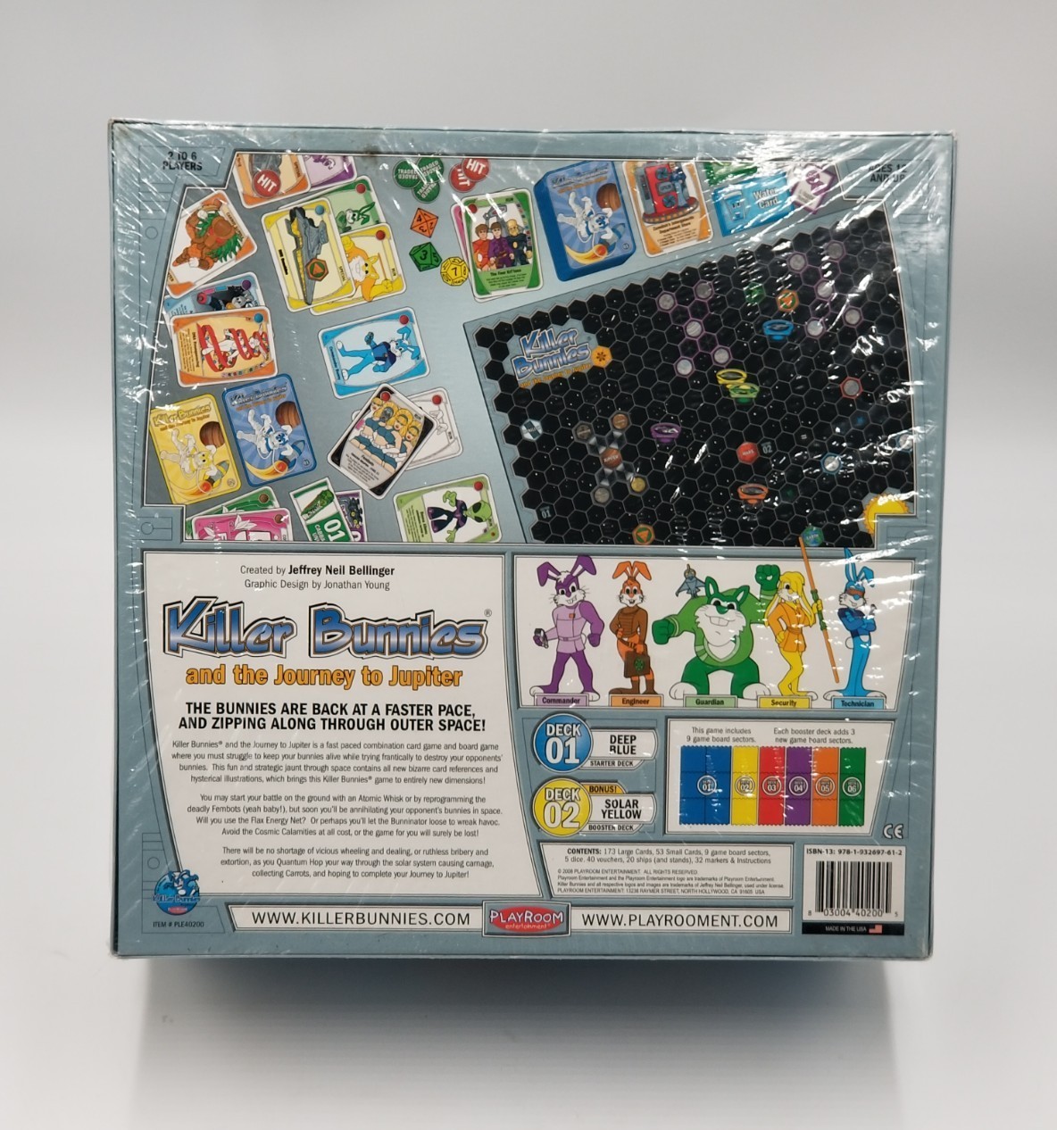 Killer Bunnies And The Journey to Jupiter Gamma Series Deep Blue Starter Deck