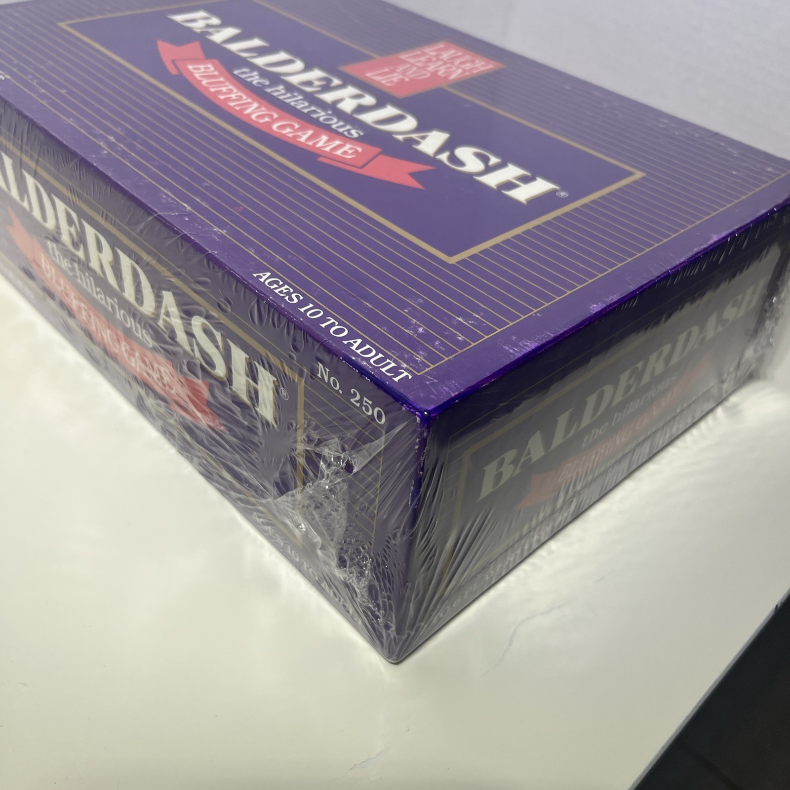 BALDERDASH The Hilarious Bluffing Board Game Vintage 1984 BRAND NEW/SEALED