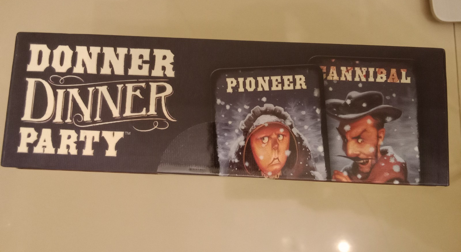 Donner Dinner Party -A Rowdy Game of Frontier Cannibalism! Board Game New In Box