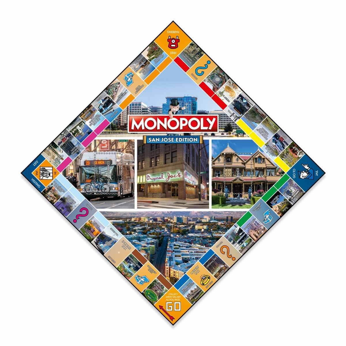 San Jose, CA Monopoly Board Game – New & Sealed