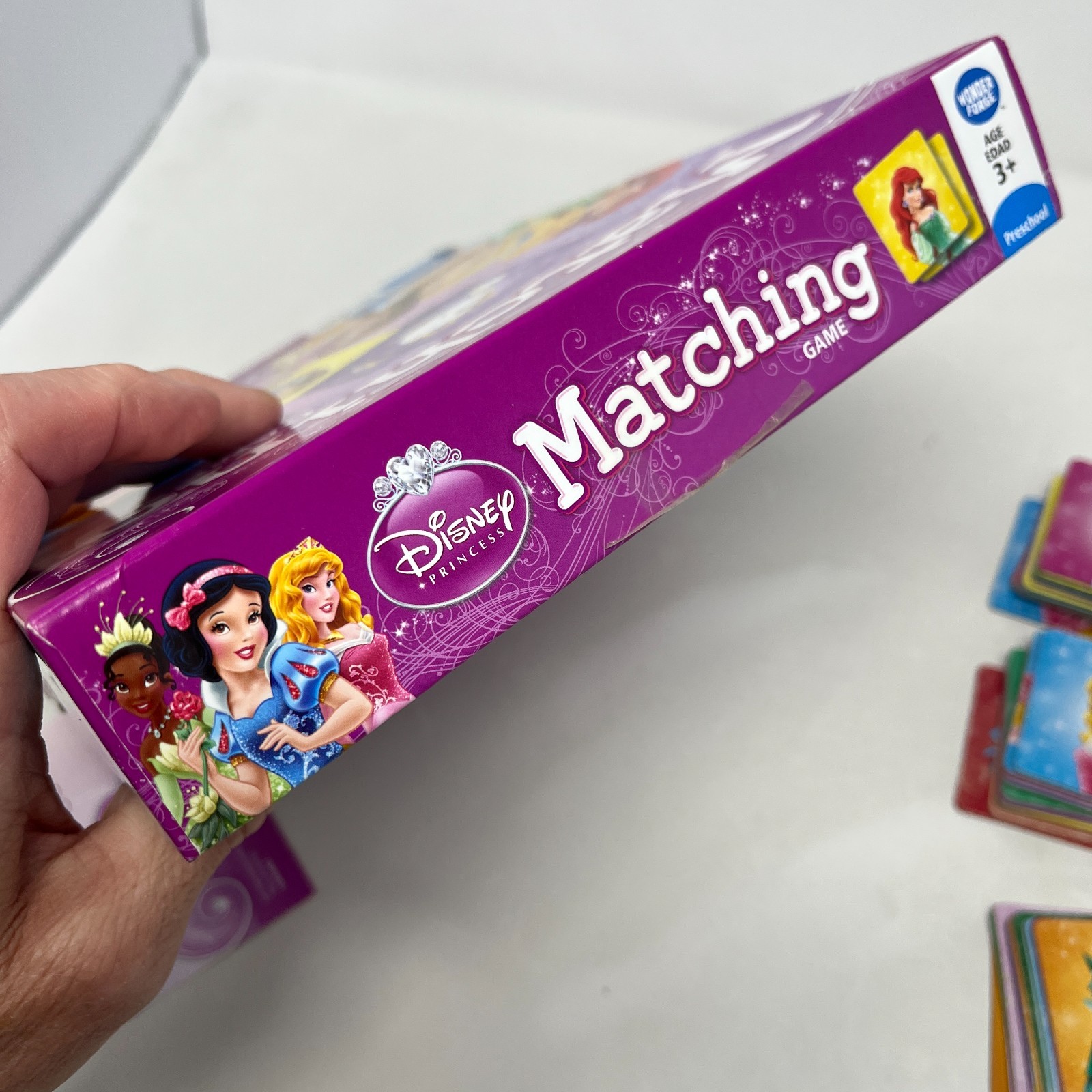 Disney Princess Edition Matching Game – Wonder Forge 2014 COMPLETE .
