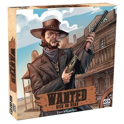 Wanted – Rich or Dead Western shoot ‘Em up Cowboy Sheriff Galakta Board game NIB