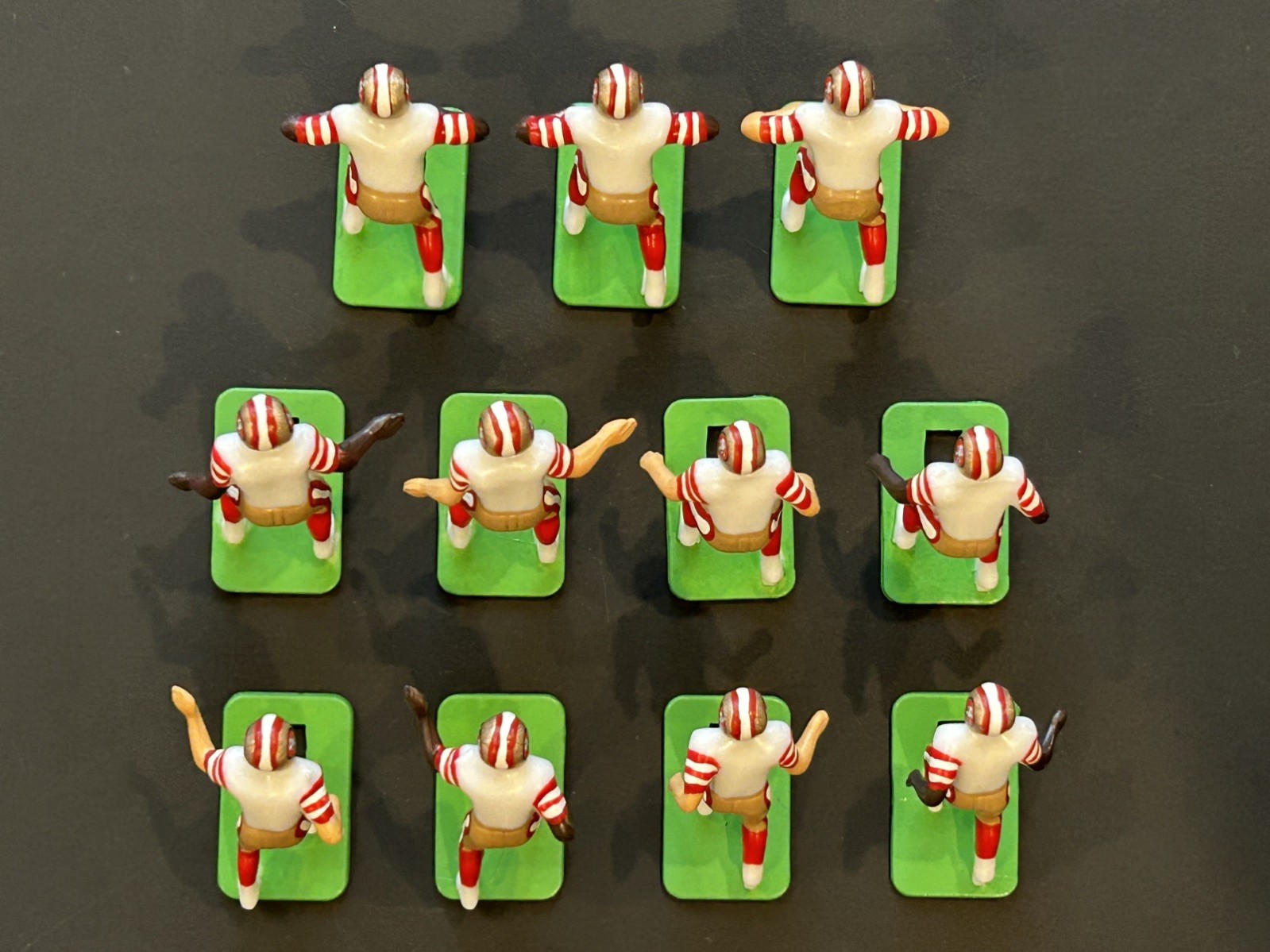 Electric Football Figures-NFL Away Jersey-(91) San Francisco 49ers Hand Painted