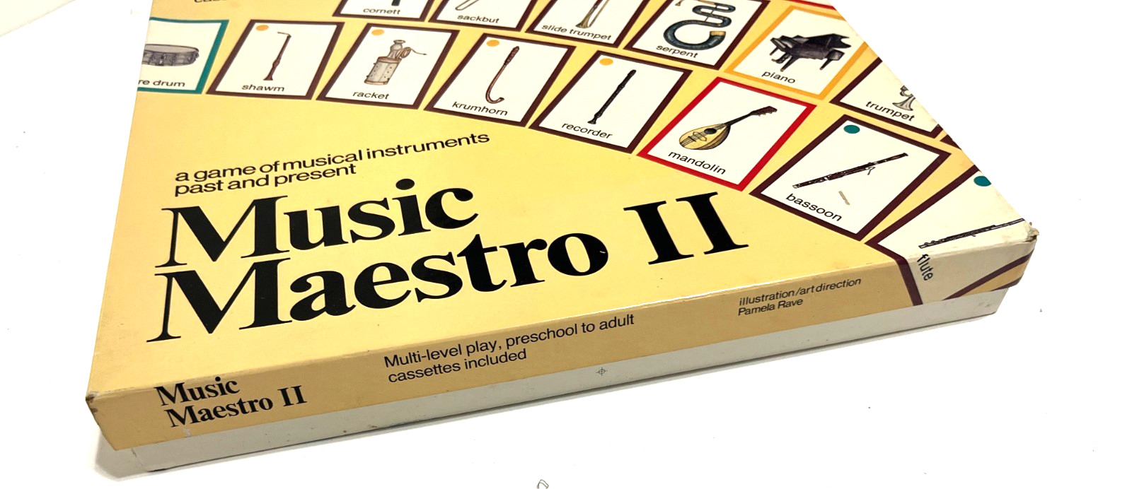 MUSIC MAESTRO II Board Game of Musical Instruments 1988 Aristoplay Complete