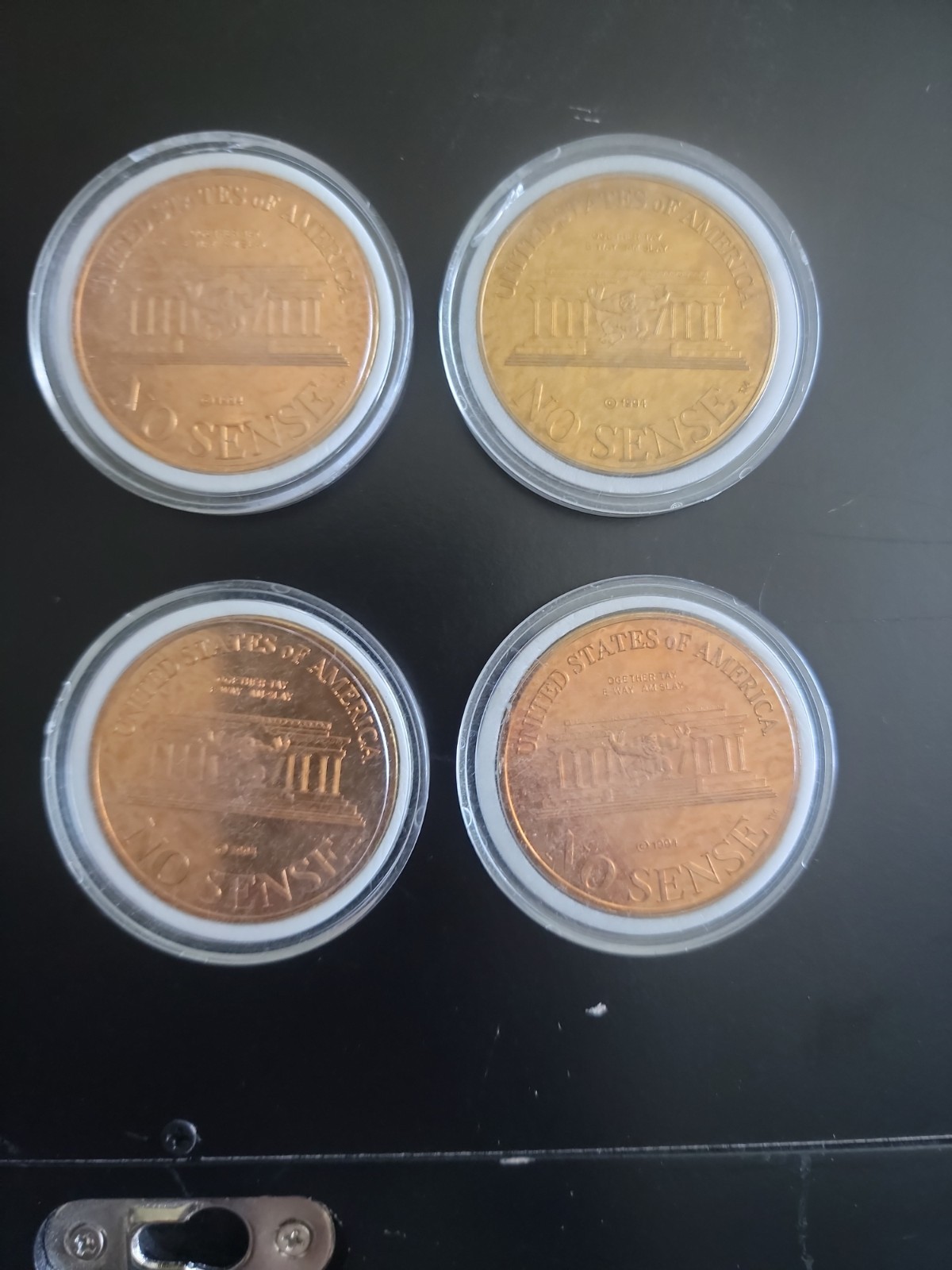Vtg 1990’s Lot of 17 Heavy Extreme Quarter Pounders Slammers “On Pogs We Thrust”