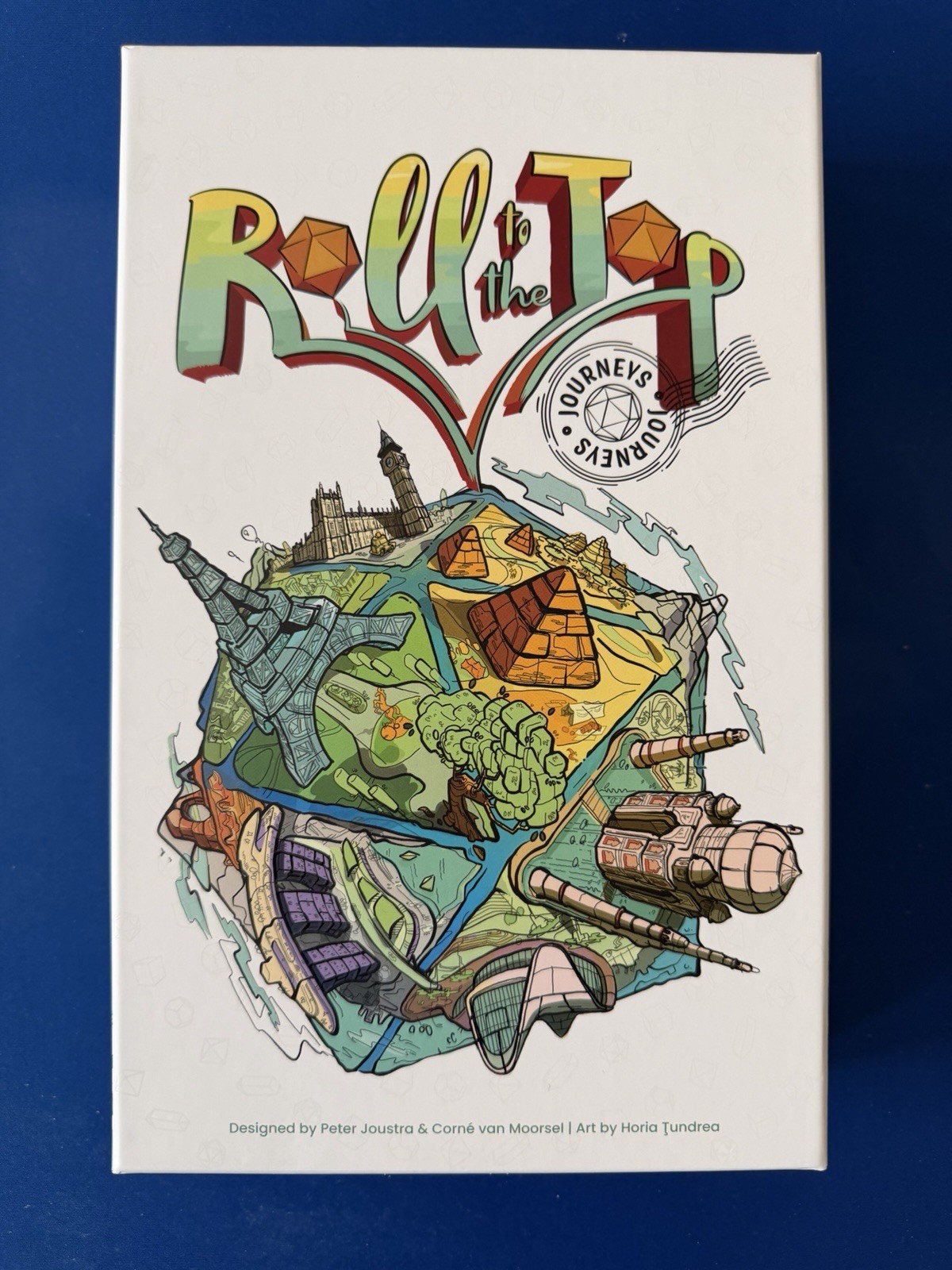 Roll to The Top: Journeys Roll & Write Game Board Game Complete