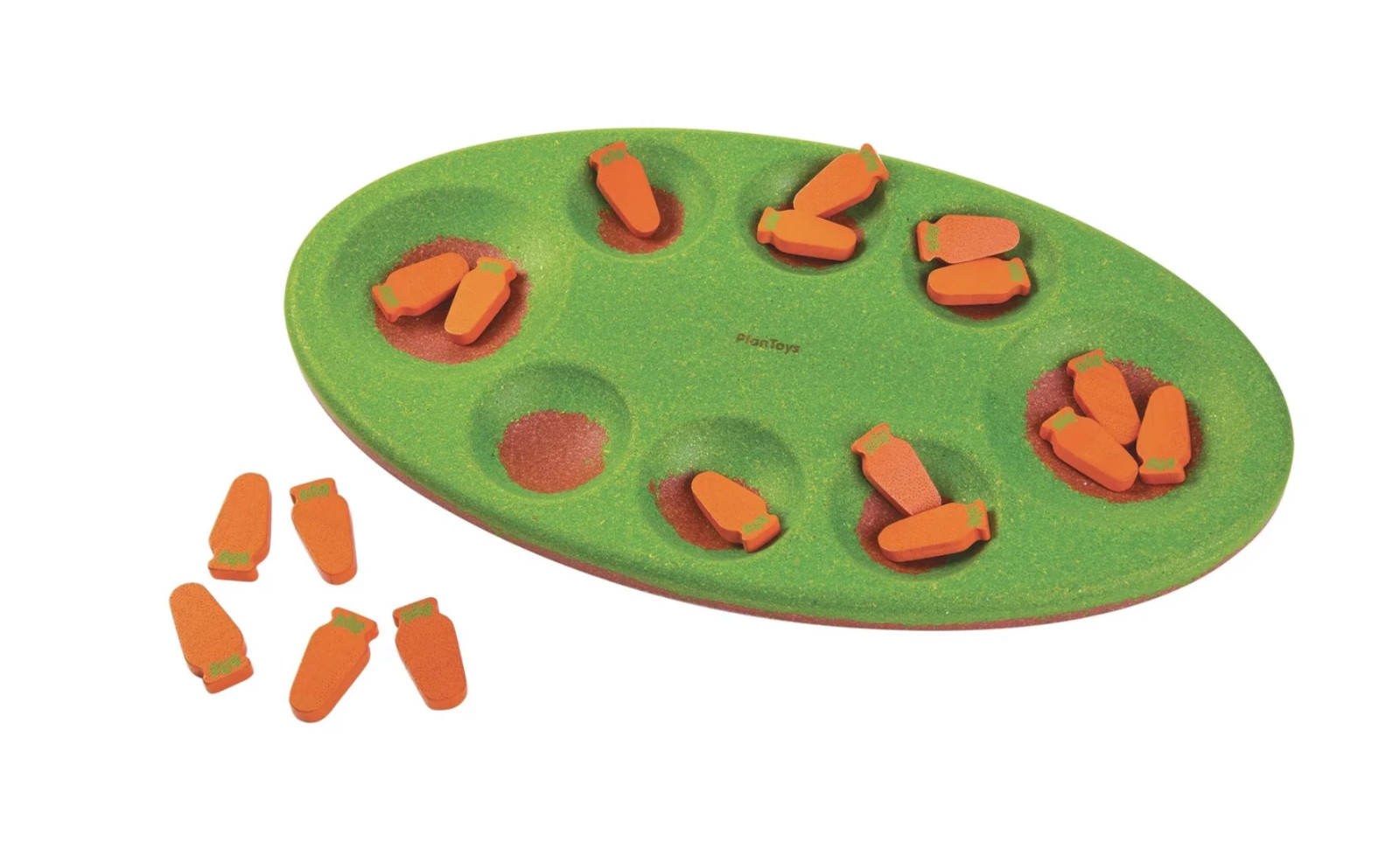 Plan Toys Carrot Mandala Game Wooden Eco Friendly Brand New In Box