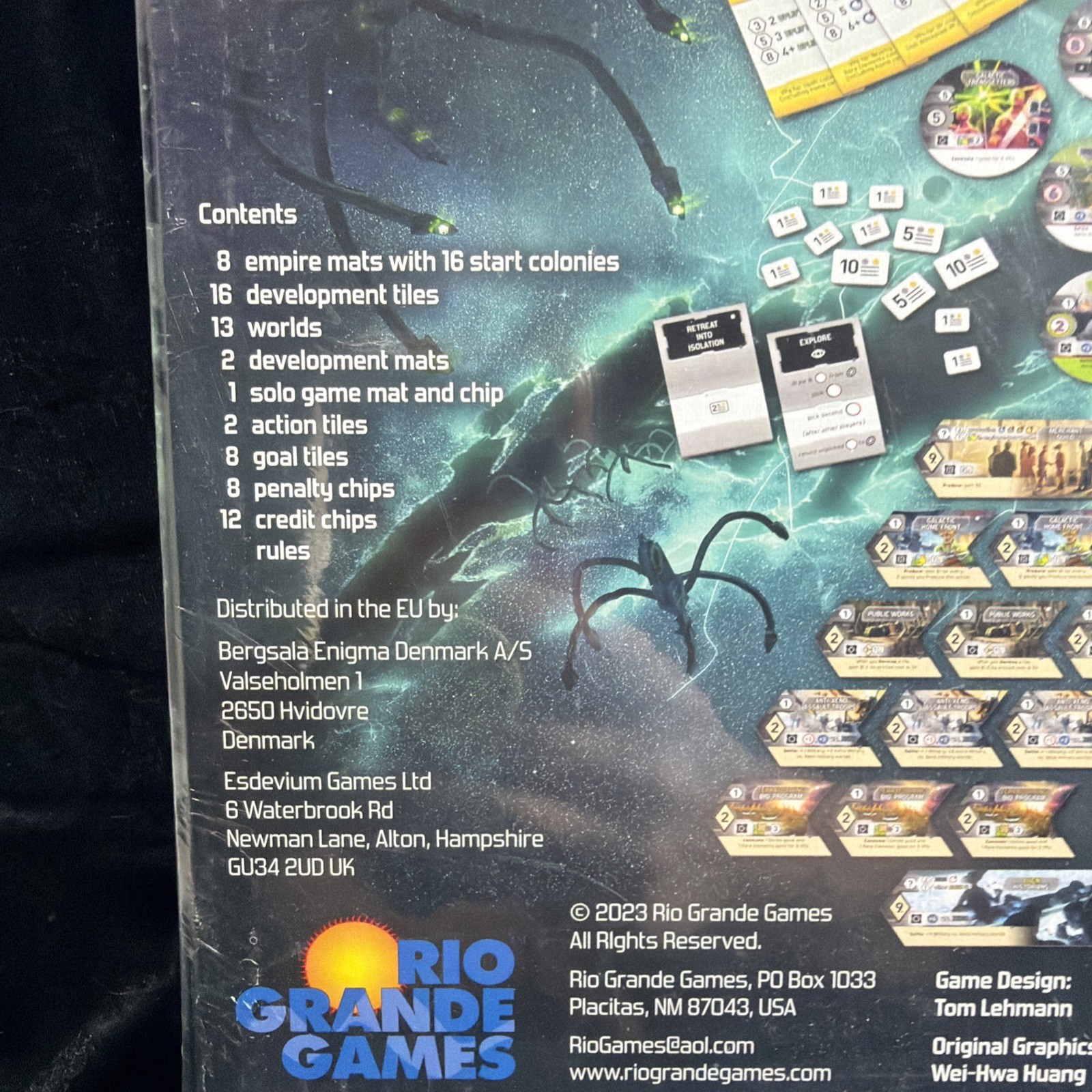Rio Grande Boardgame New Frontiers – The Starry Rift Box NEW SEALED