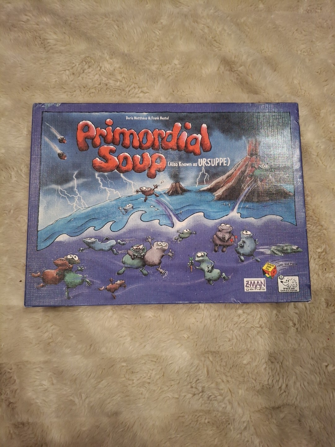 Primordial Soup / URSUPPE Board Game, Out of Print Z-Man Games 100% Complete