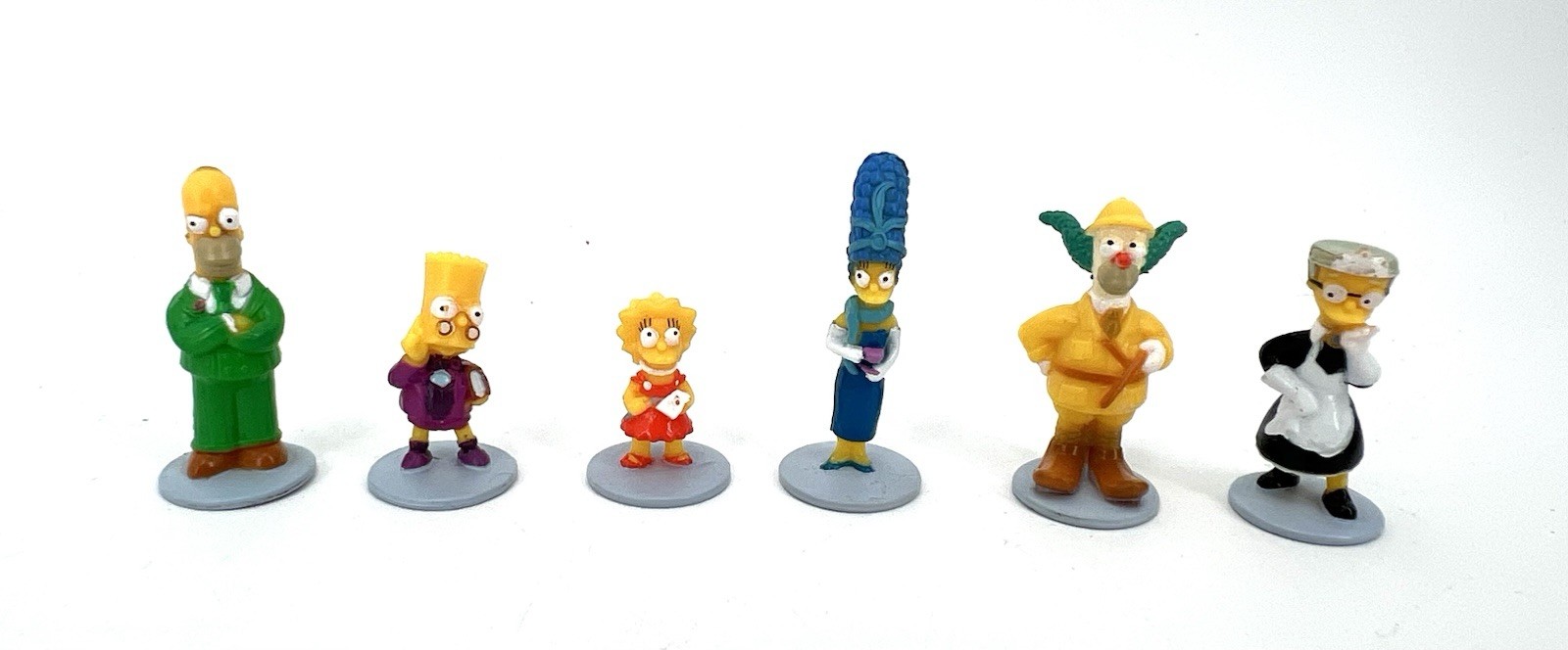 Clue the Simpsons 2nd Edition Board Game – Replacement Movers Characters