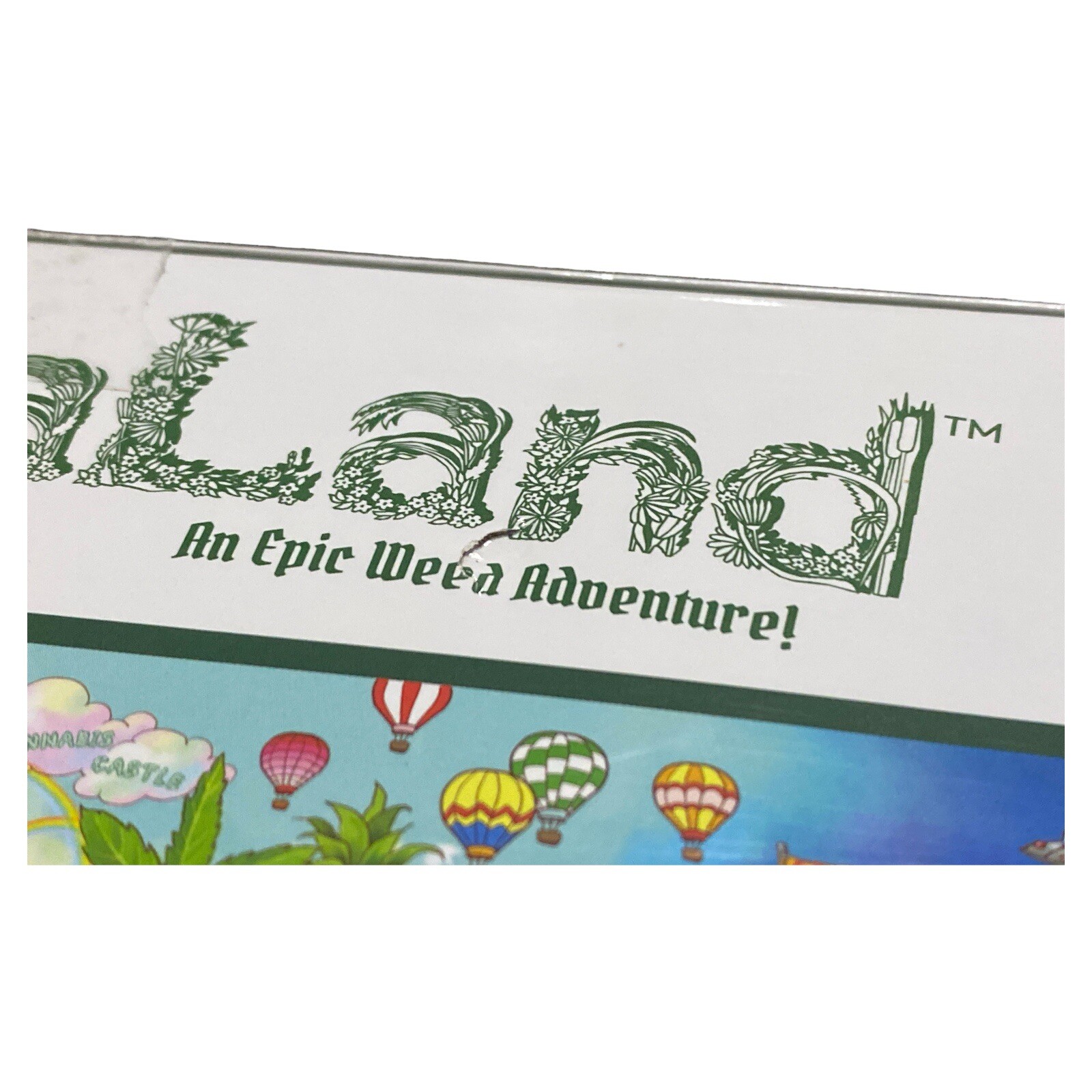 GanjaLand An Epic Weed Adventure Adult Board Game lightly toasted Complete