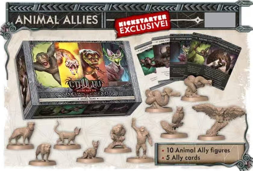 Cthulhu Death May Die: Fear of the Unknown Kickstarter Exclusives CHOOSE ADD ON