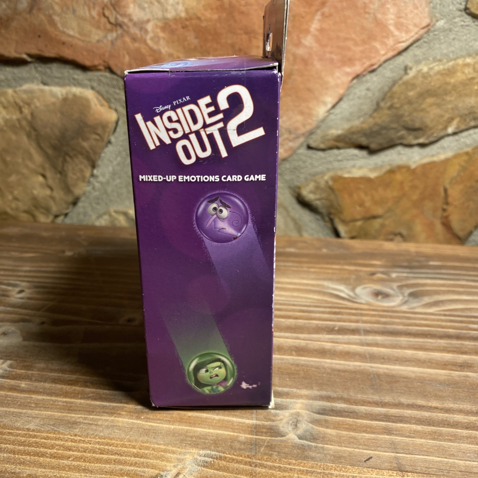 Disney Pixar Inside Out 2 Mixed-Up Emotions Card Game W/ Collectible Figure NEW