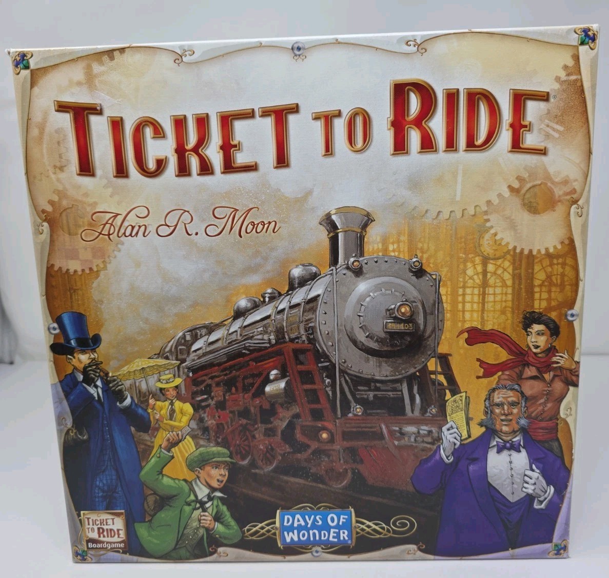 Days of Wonder Ticket To Ride by Alan R. Moon Train Adventure Board Game