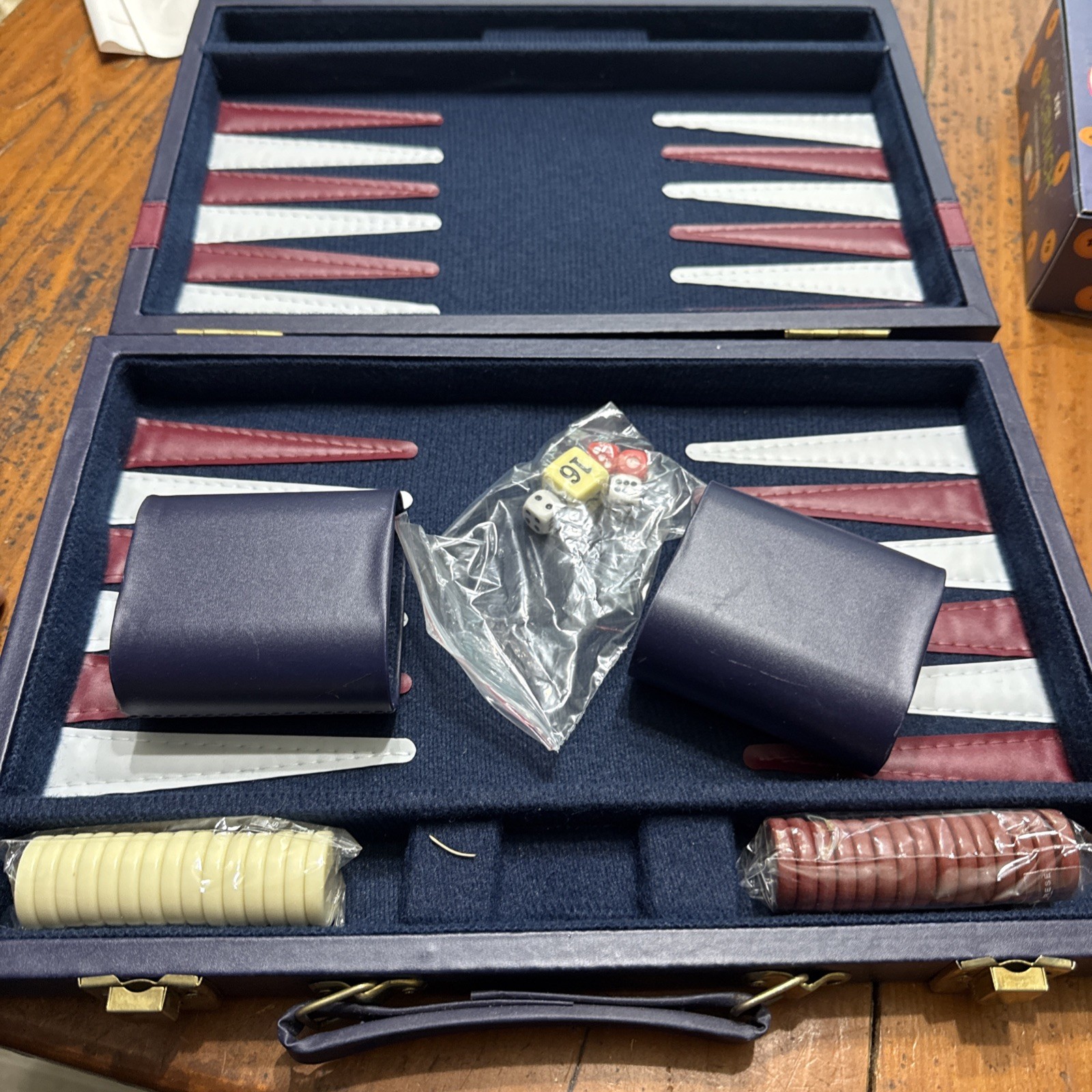 Strategy Family Game Lot Backgammon Pick Up Sticks No. Crunch