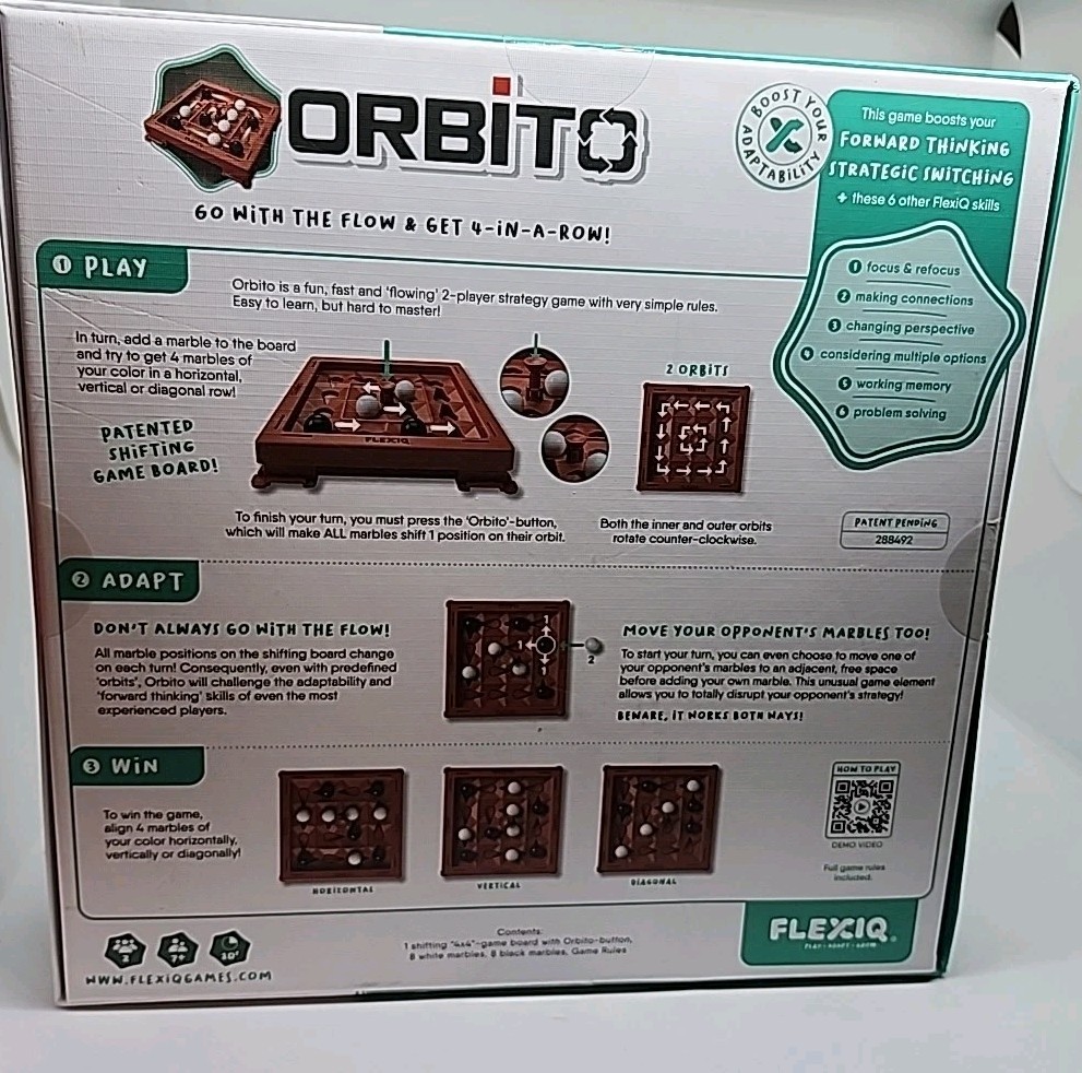 New Orbito 2 Player Fast Strategy Game – Focus, Problem Solving, Memory