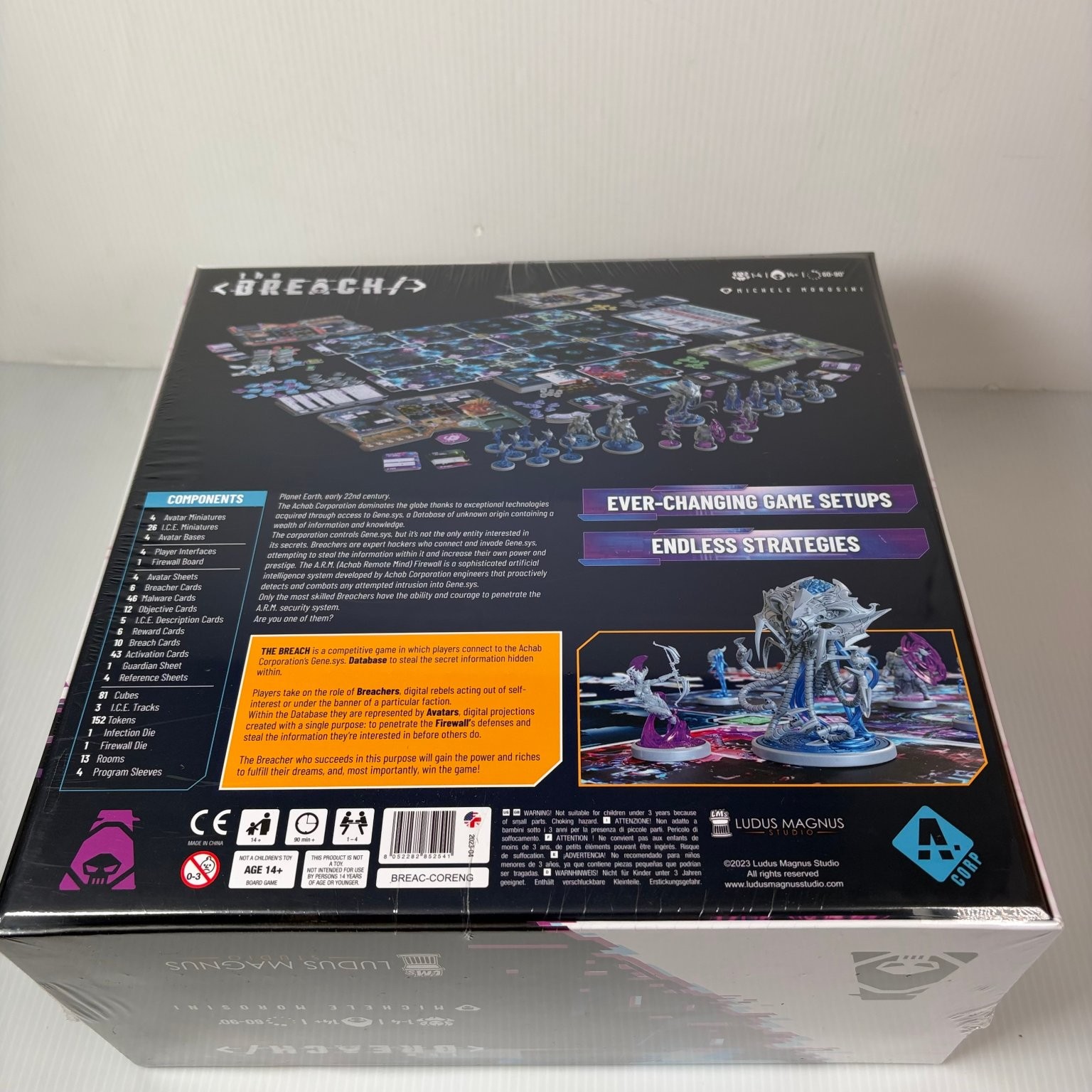 The Breach Ludus Magnus Studio Board Game 1-4 Players Ages 14+ Sci-Fi