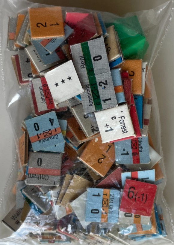 Chickamauga: Confederacy’s Last Hope -West End Games -1986 -missing 15 blanks