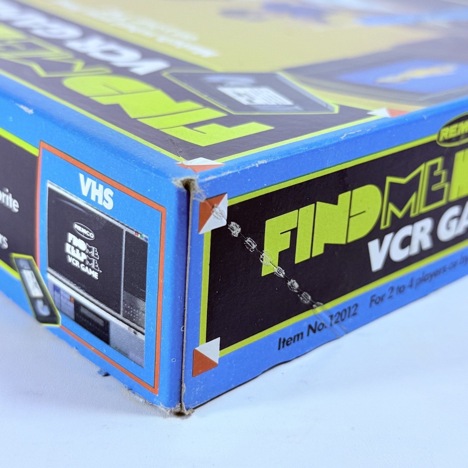 Find Me Keep Me VCR Game Remco Complete Rare Vintage VHS Board Game #12012 1986