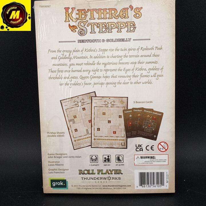 Cartographers: Kethra’s Steppe – #162402 – Strategy Games