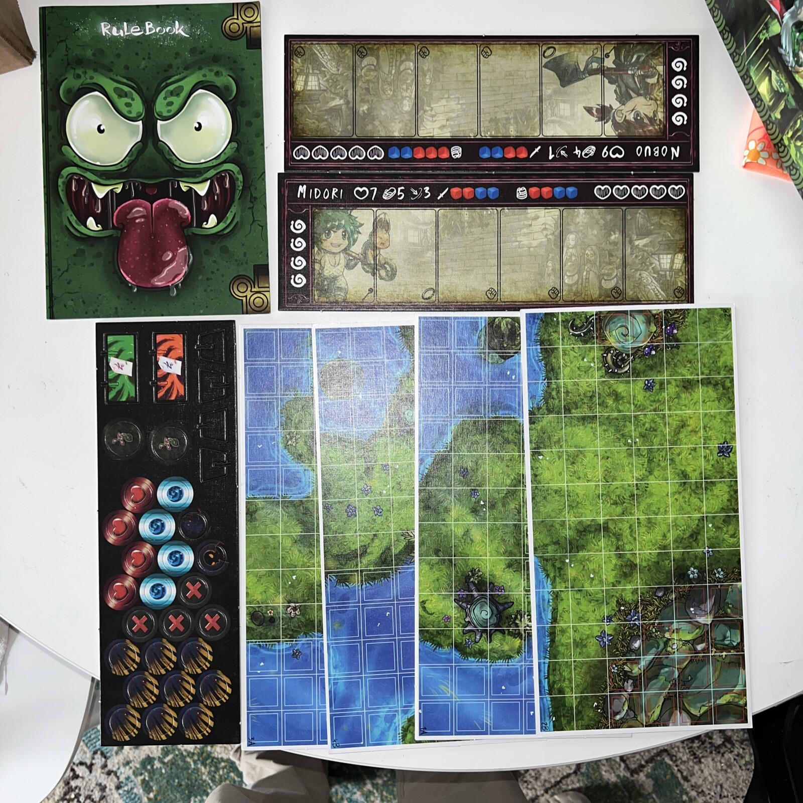 Zenit Board Game Yokai Quest – Mystic Forest Expansion NEW in open Box Complete
