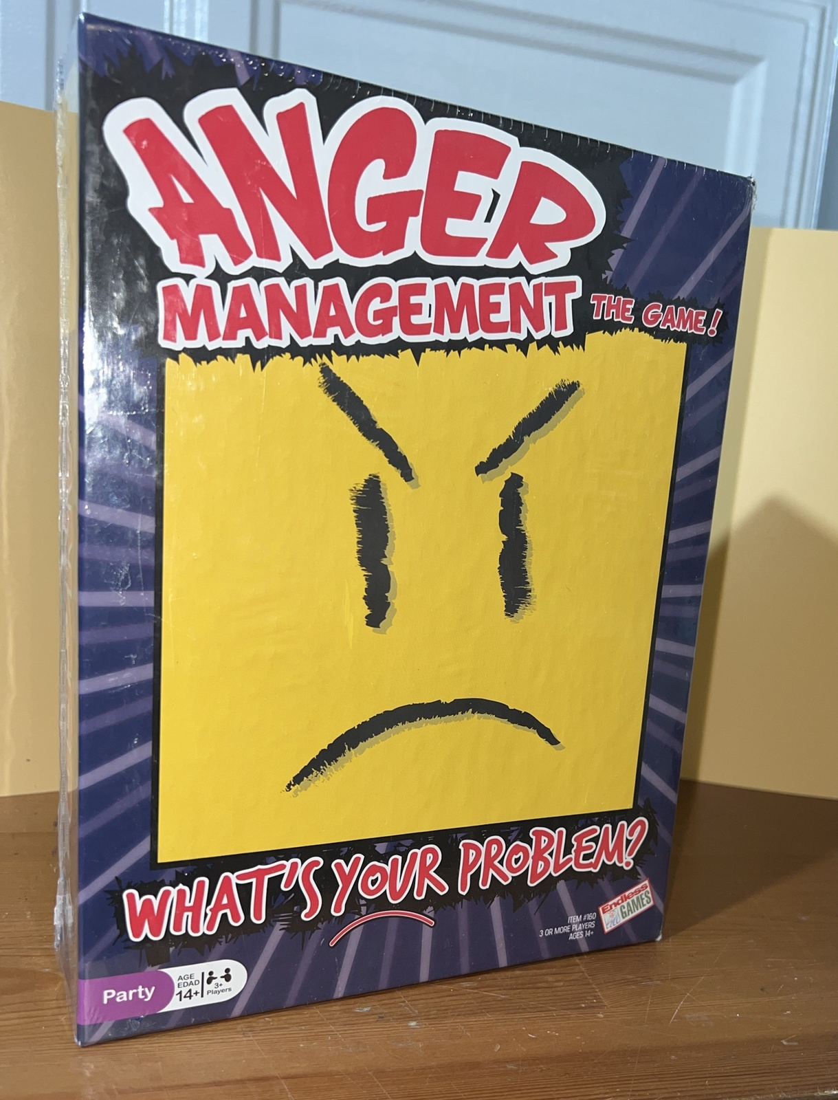 Anger Management The Game! What’s Your Problem? Party Game NIB COMPLETE 100%;