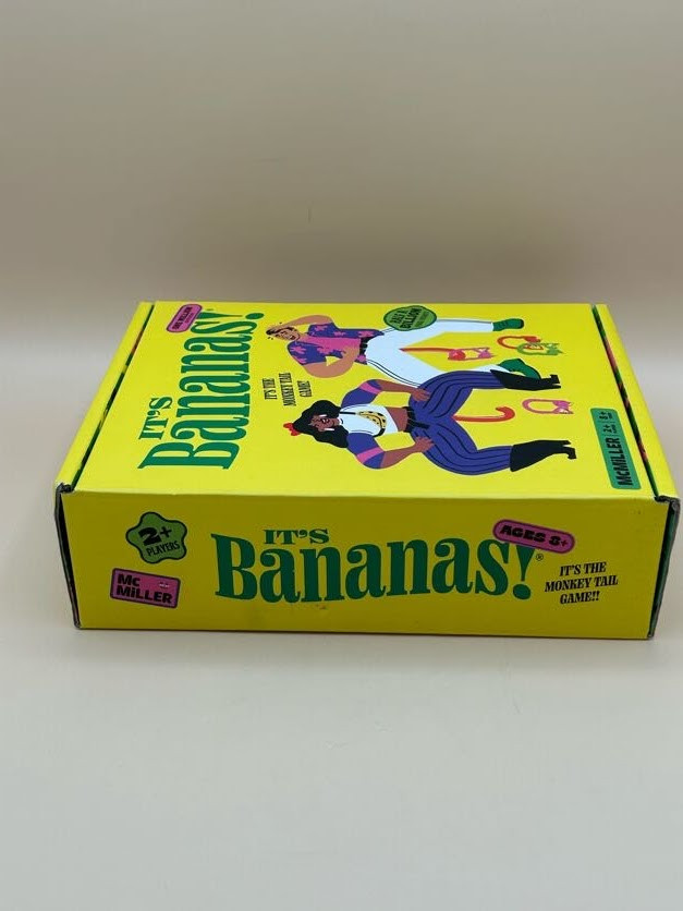 MCMILLER ENTERTAINMENT It’s Bananas! The Monkey Tail Game – Funny – Open Box