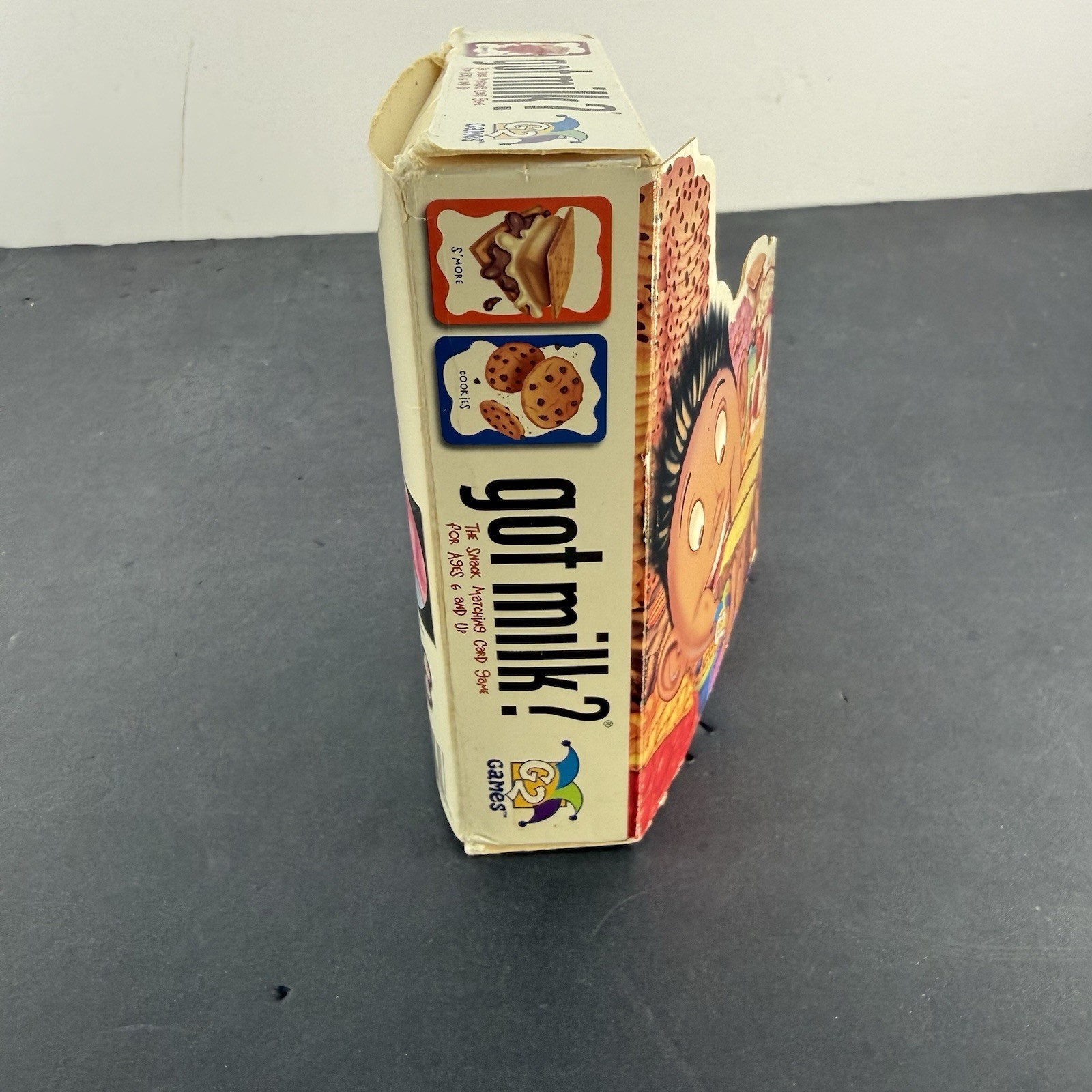 Got Milk? Snack Matching Card Game G2 Games 2001 Complete Milk Processor Board