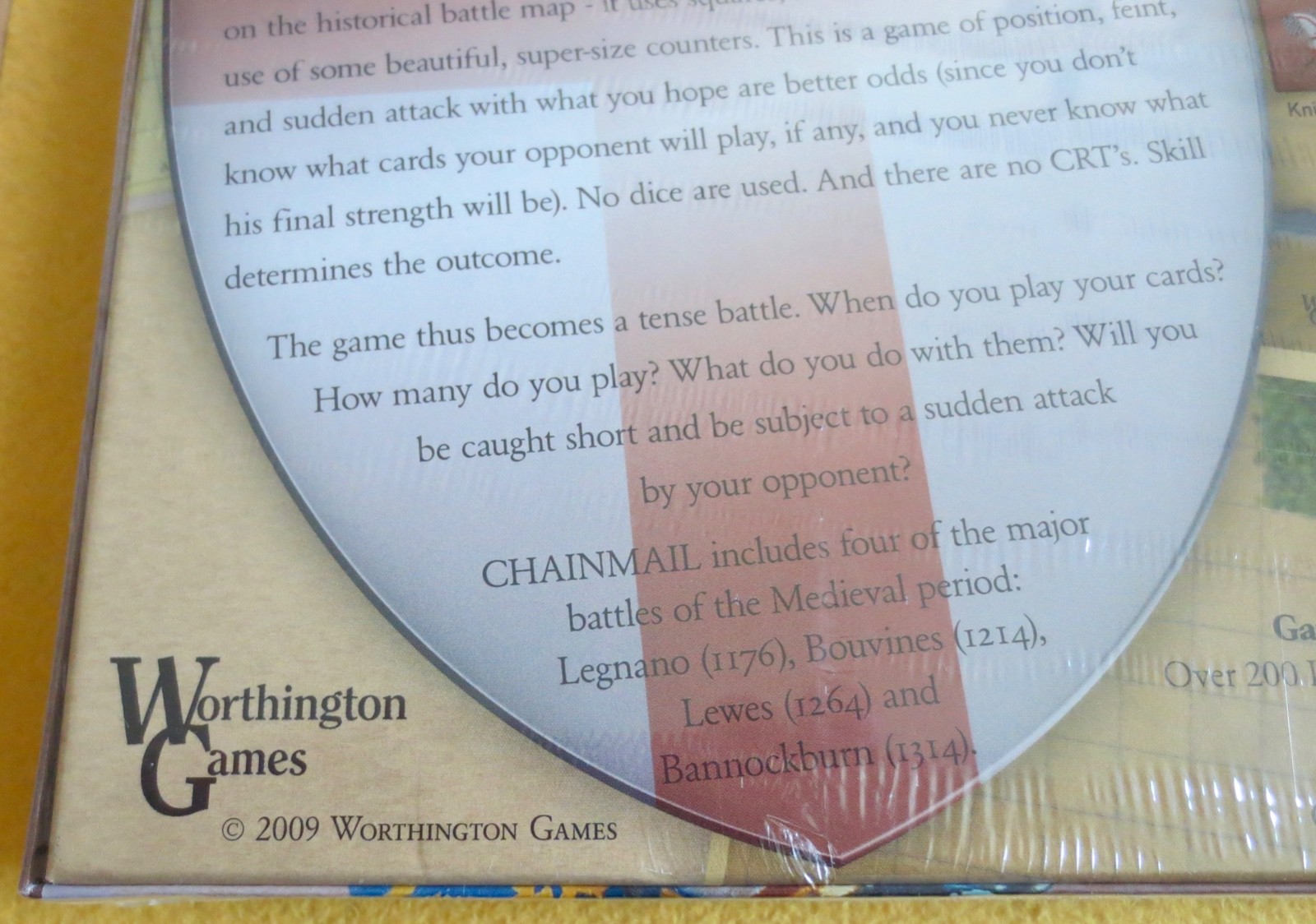 Chainmail: Medieval Combat 2009 Worthington Games in shrink. Free shipping