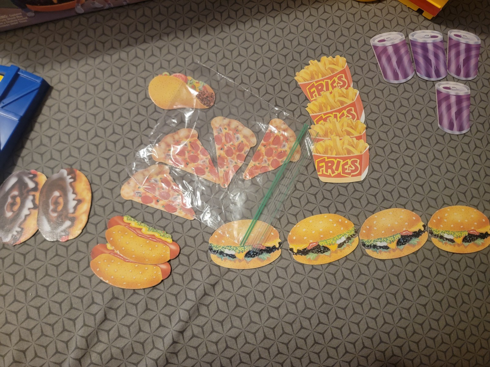 Eat at Ralph’s The Motorized Fast-food Game 1992 USED-WORKS Not COMPLETE