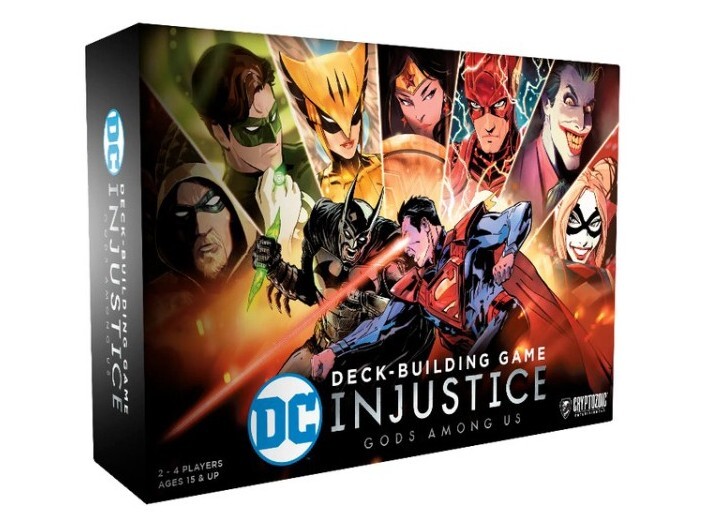 DC Deck-Building Game: Injustice – Cryptozoic – New! Stand alone