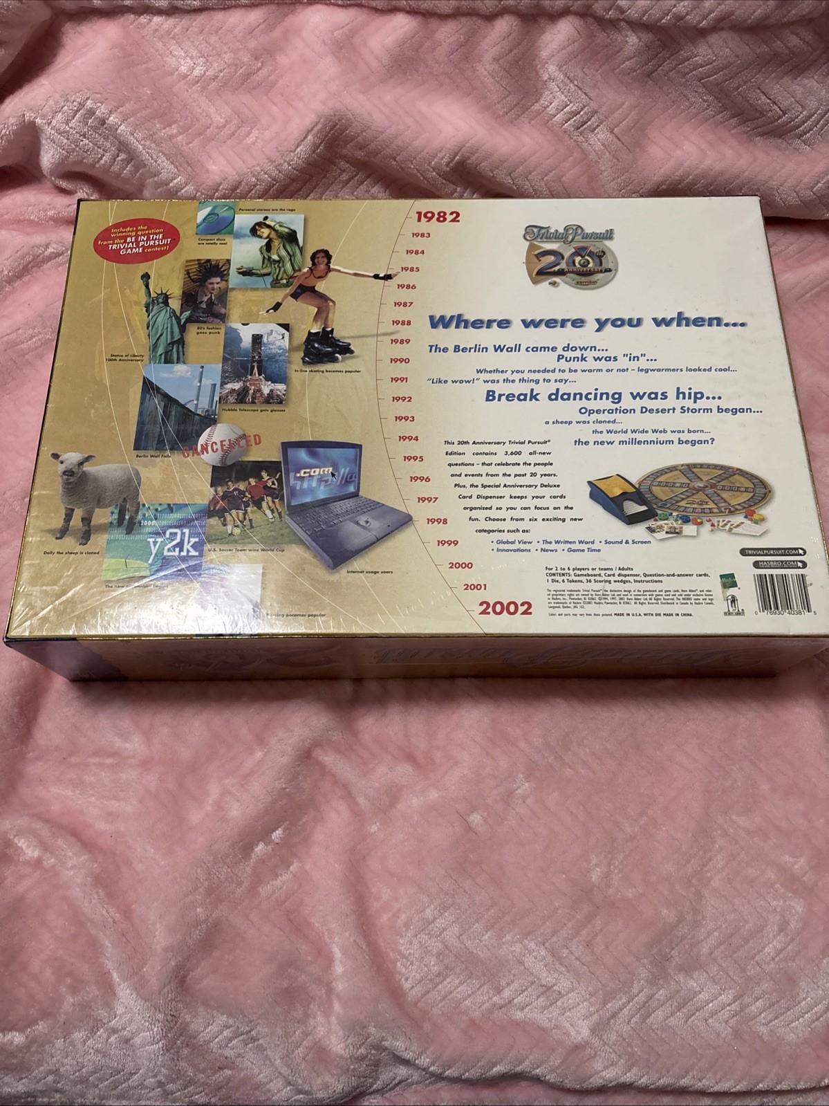 Trivial Pursuit 20th Anniversary Edition 80s 90s Early 2000’s New Sealed!